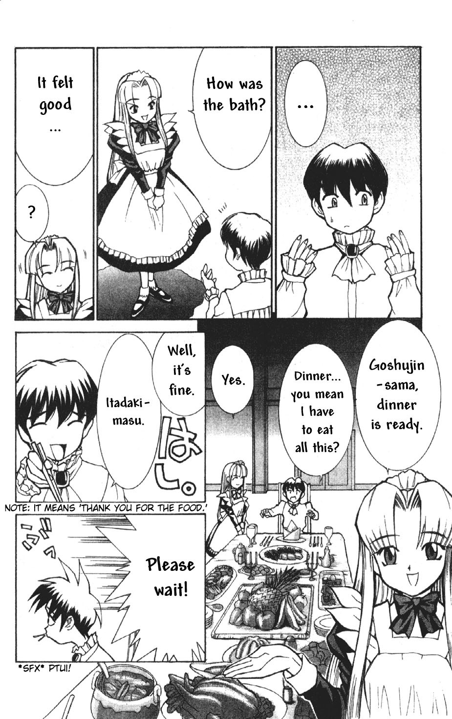 Hanaukyo Maid Tai Chapter 1 page 21 - Chapter 1: Goshujin-sama...!?