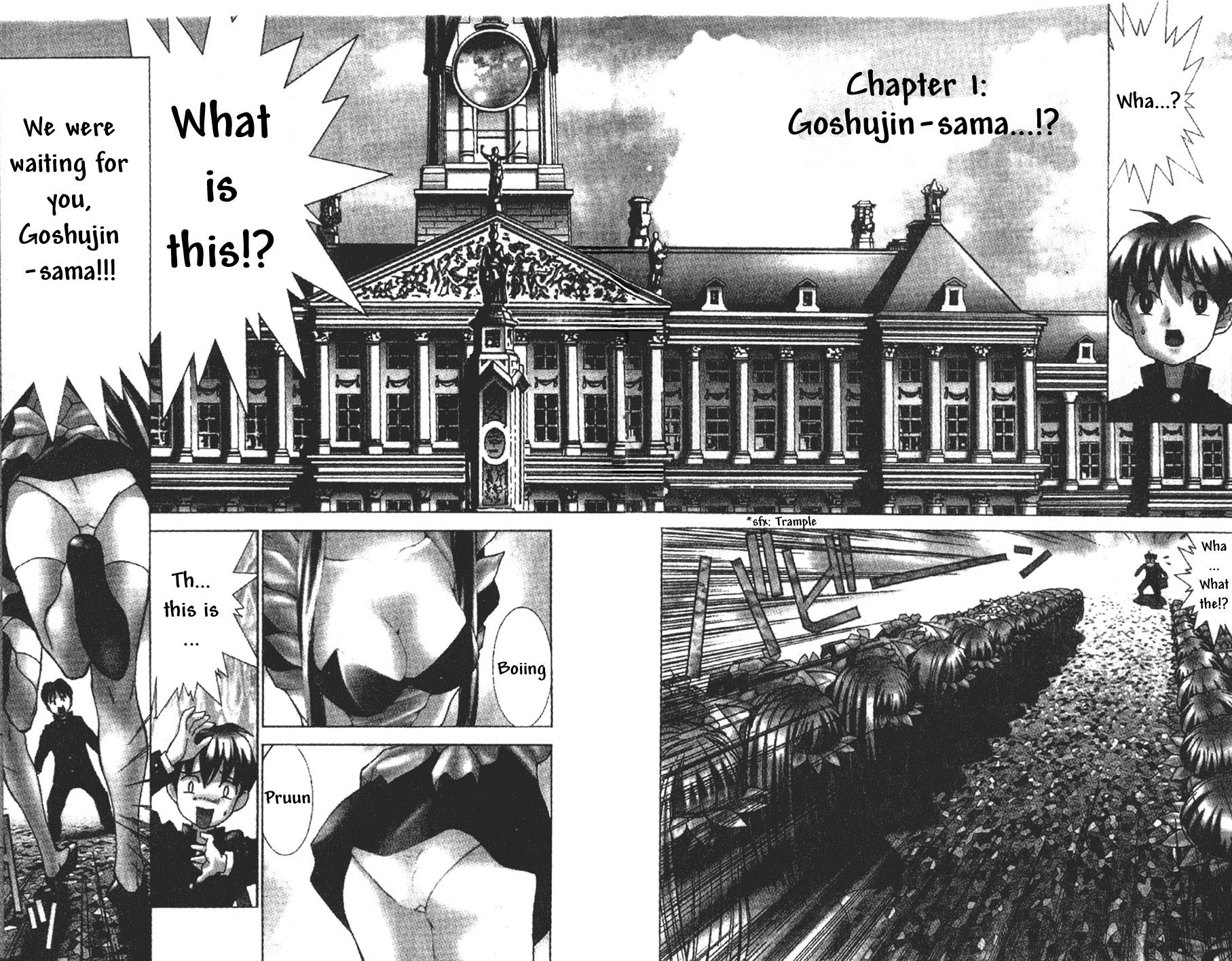 Hanaukyo Maid Tai Chapter 1 page 5 - Chapter 1: Goshujin-sama...!?