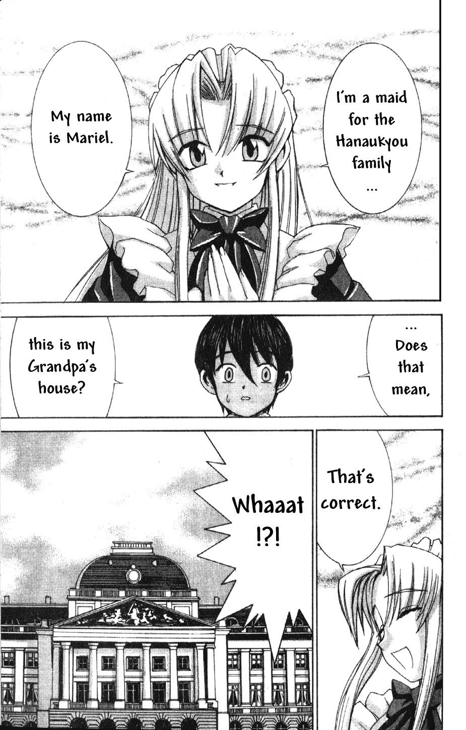 Hanaukyo Maid Tai Chapter 1 page 9 - Chapter 1: Goshujin-sama...!?