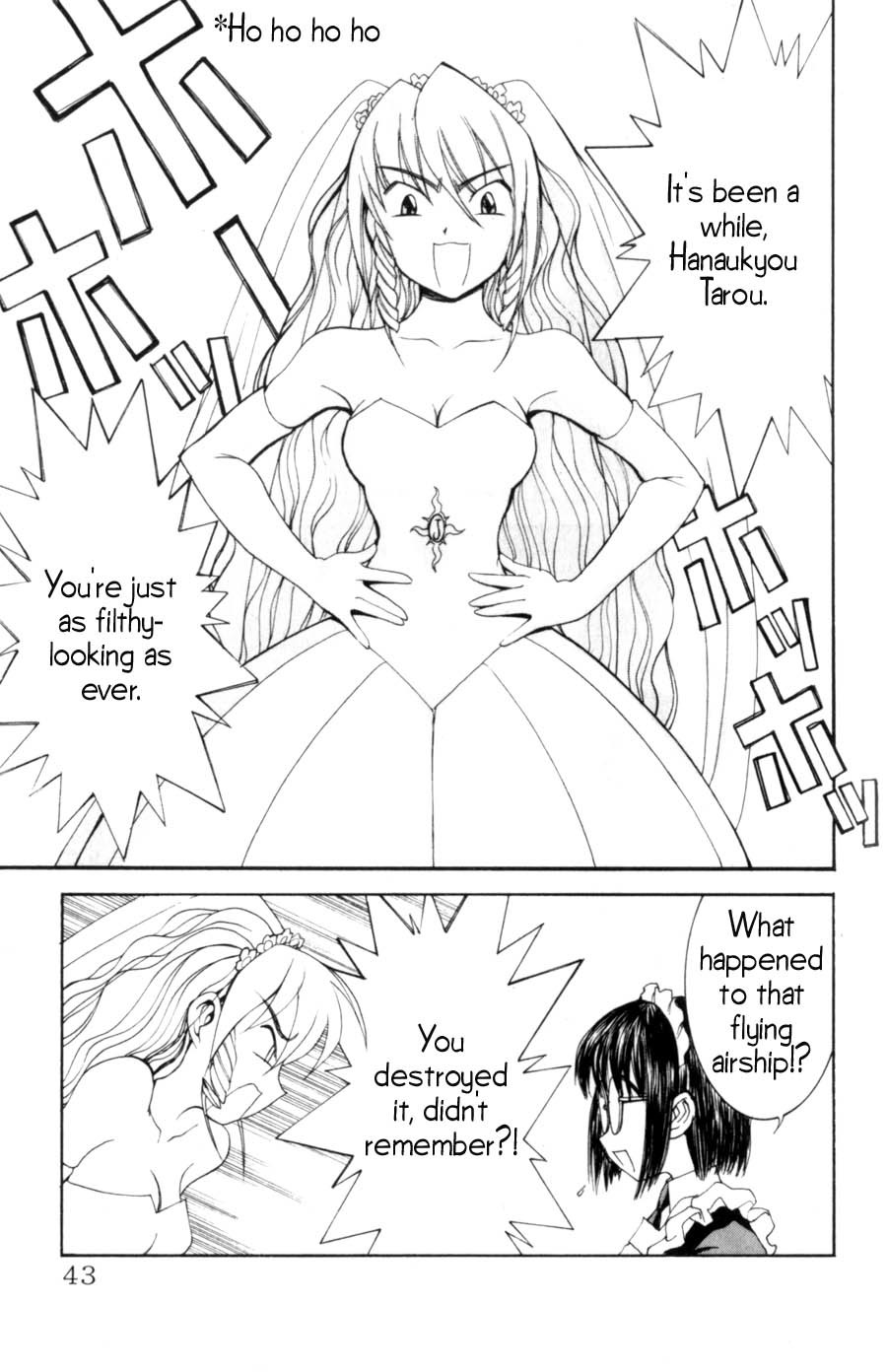 Hanaukyo Maid Tai Chapter 10 page 14 - Chapter 10: Tarou's Marriage!?
