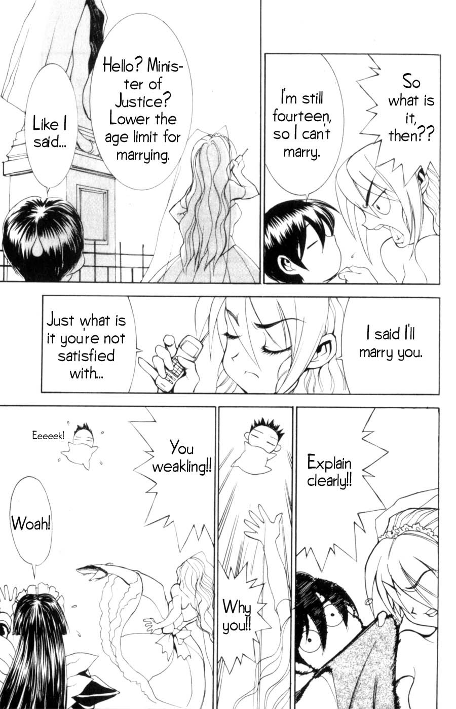 Hanaukyo Maid Tai Chapter 10 page 18 - Chapter 10: Tarou's Marriage!?