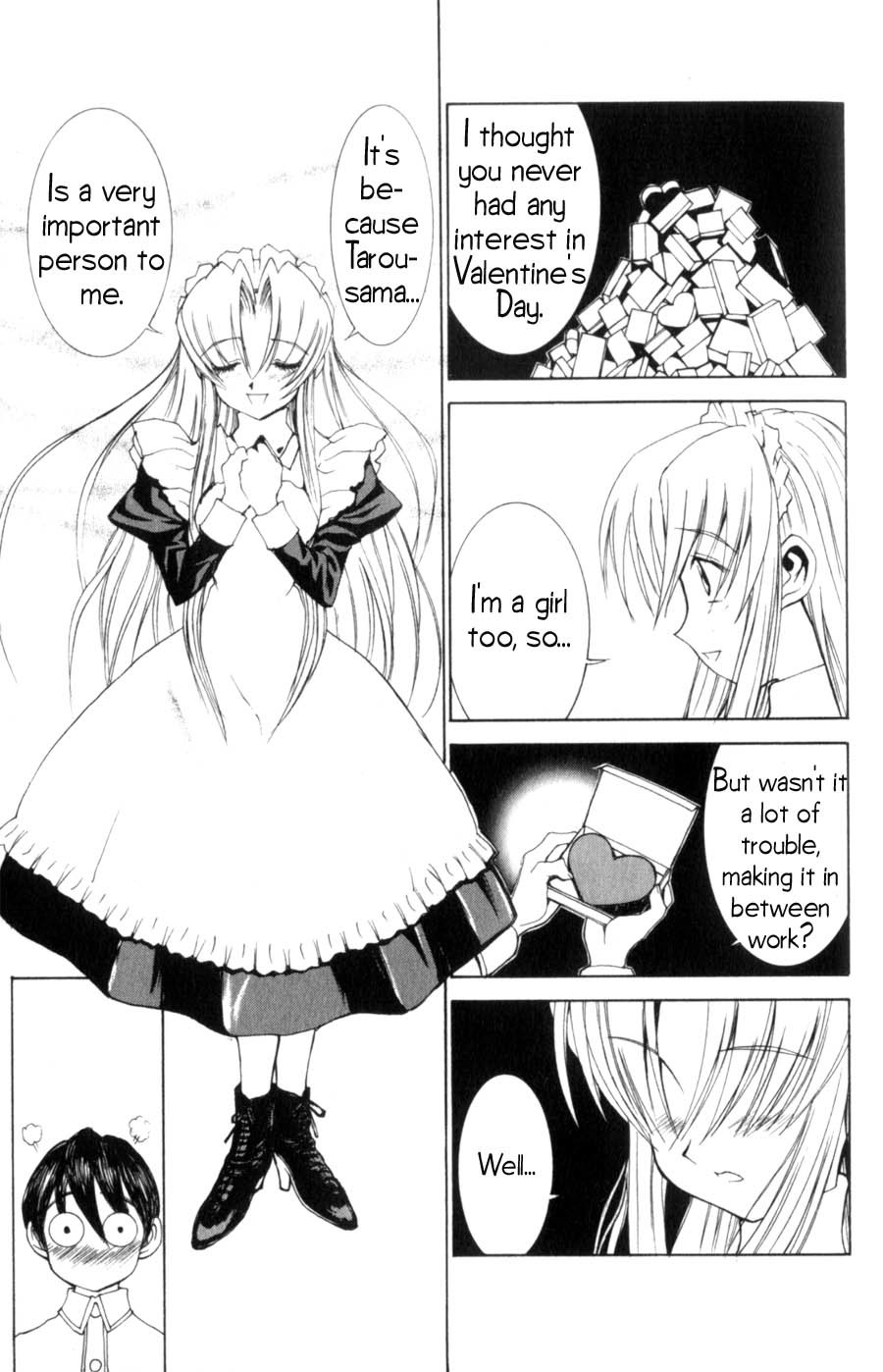 Hanaukyo Maid Tai Chapter 11 page 24 - Chapter 11: Valentine's Day