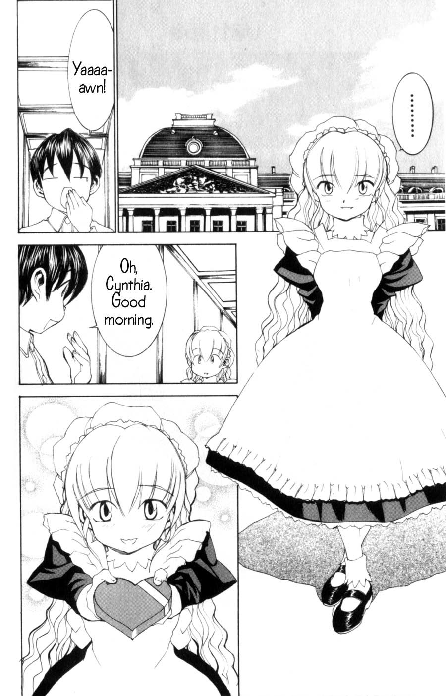 Hanaukyo Maid Tai Chapter 11 page 3 - Chapter 11: Valentine's Day