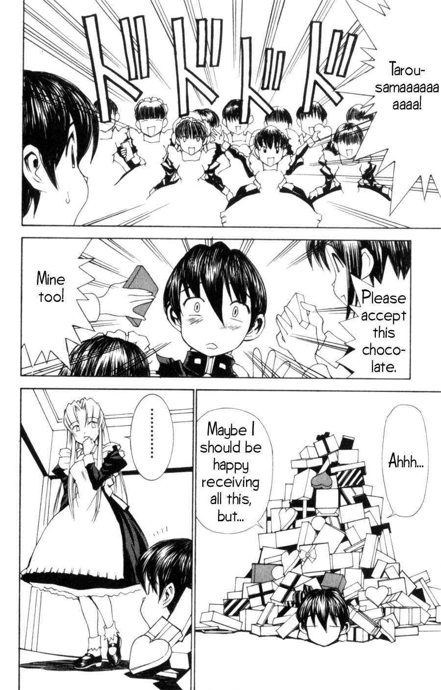 Hanaukyo Maid Tai Chapter 11 page 7 - Chapter 11: Valentine's Day