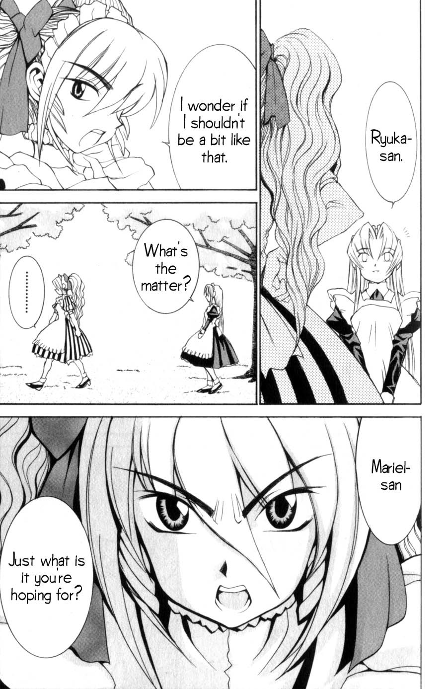 Hanaukyo Maid Tai Chapter 12 page 8 - Chapter 12: Disaster!?