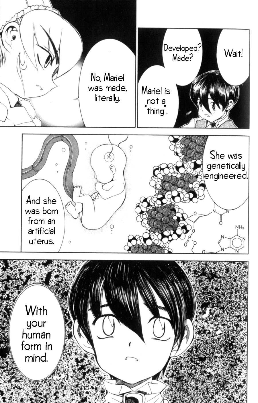 Hanaukyo Maid Tai Chapter 13 page 14 - Chapter 13: Blue Silence of the Bell