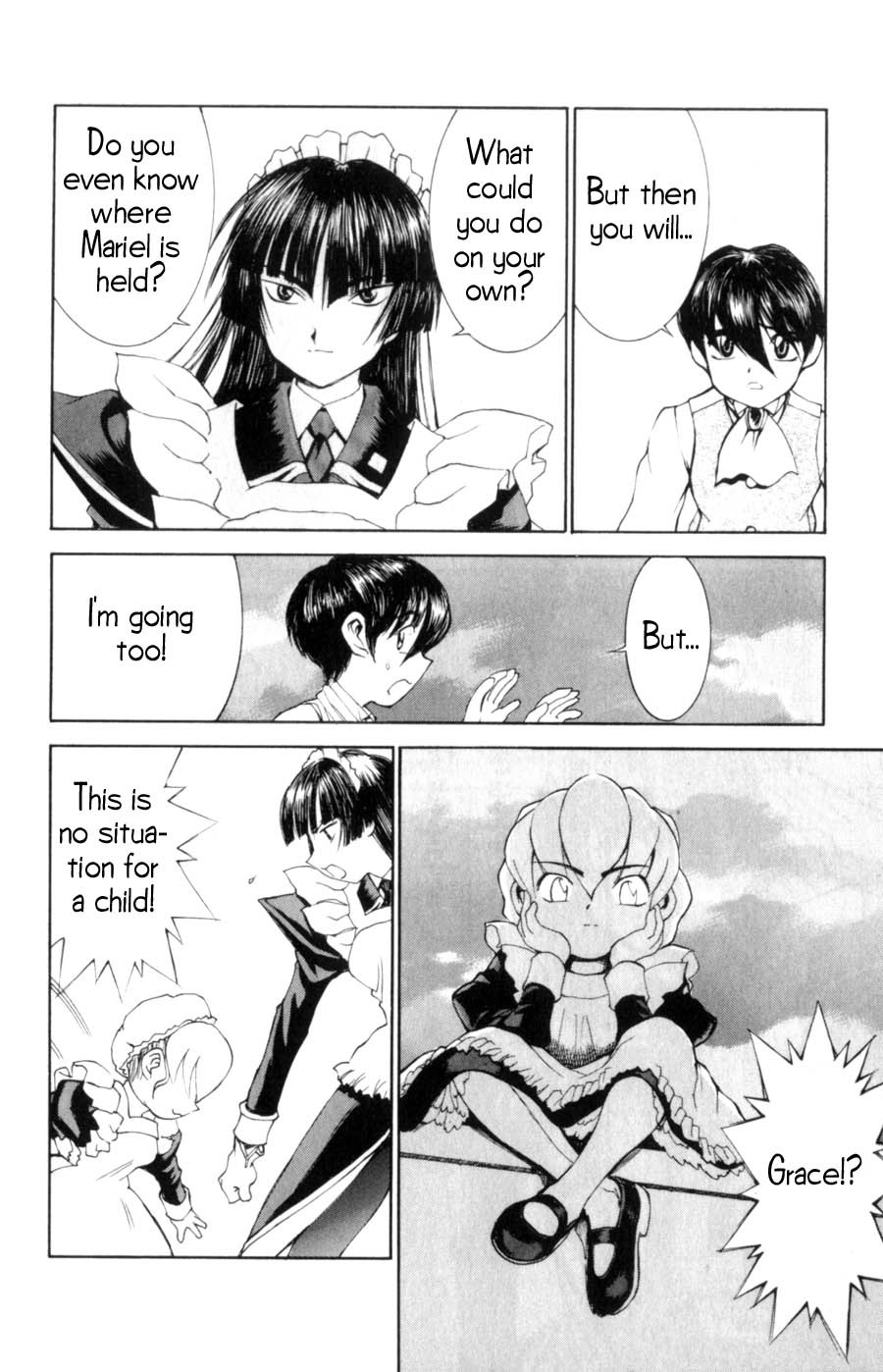 Hanaukyo Maid Tai Chapter 13 page 21 - Chapter 13: Blue Silence of the Bell