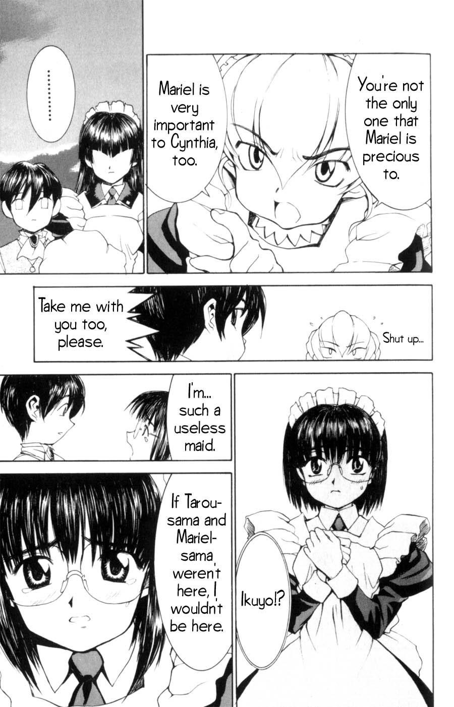 Hanaukyo Maid Tai Chapter 13 page 22 - Chapter 13: Blue Silence of the Bell