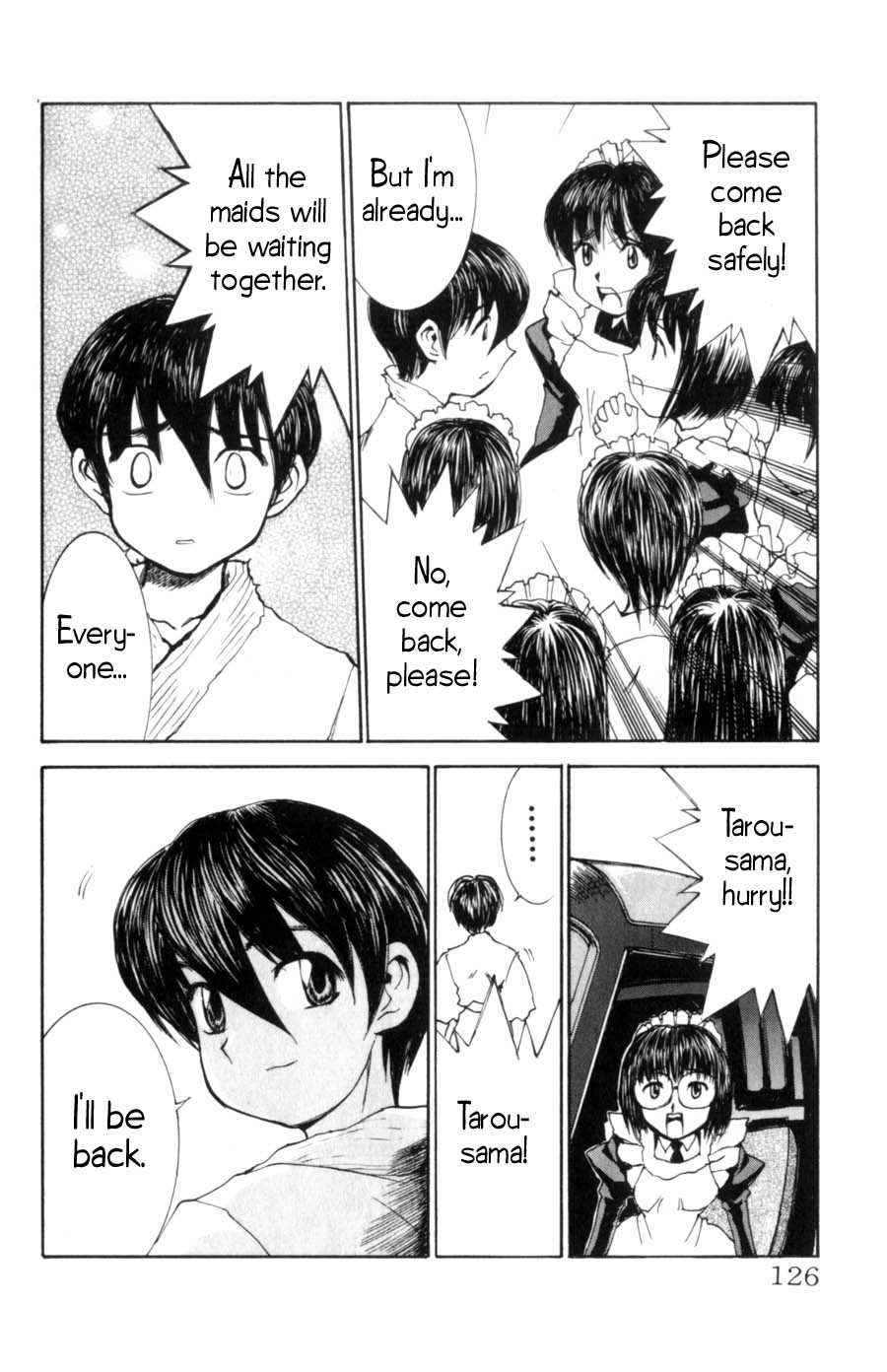 Hanaukyo Maid Tai Chapter 13 page 25 - Chapter 13: Blue Silence of the Bell
