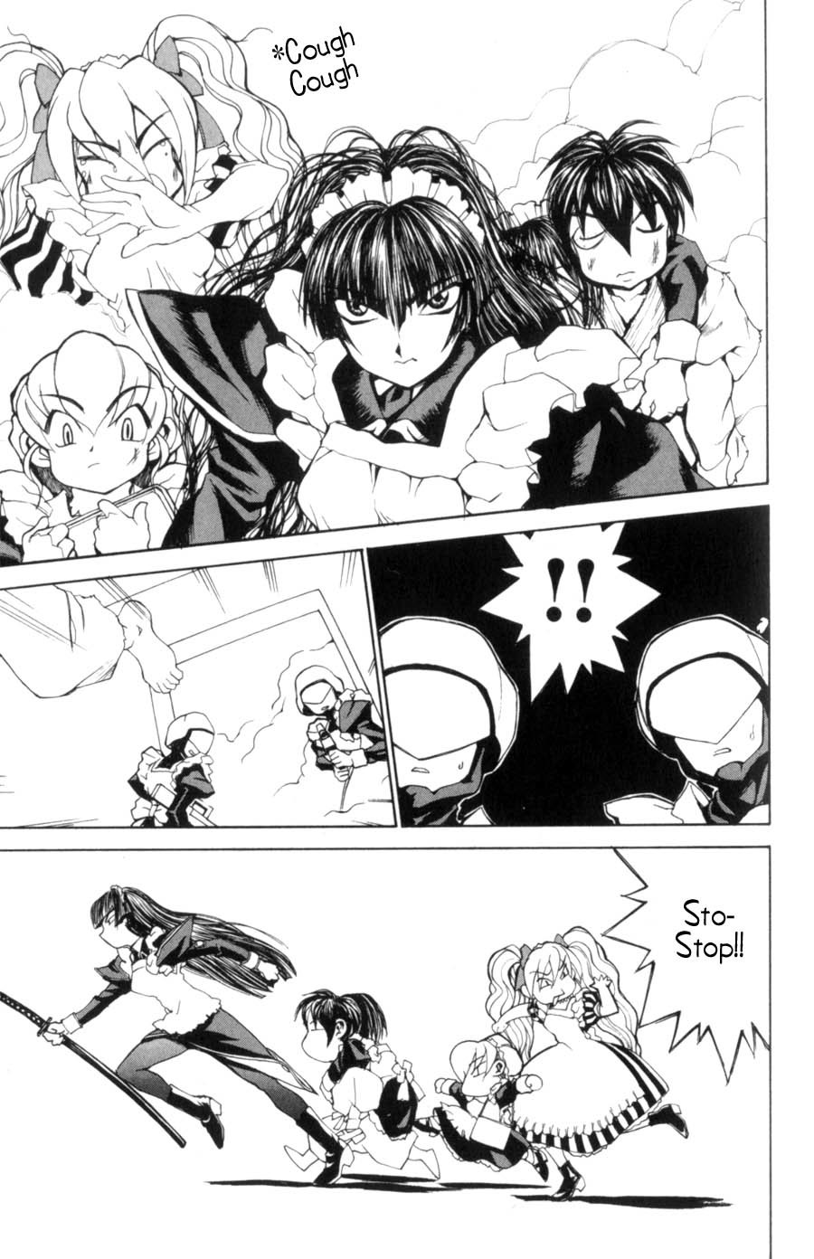 Hanaukyo Maid Tai Chapter 14 page 13 - Chapter 14: Breakthrough!!