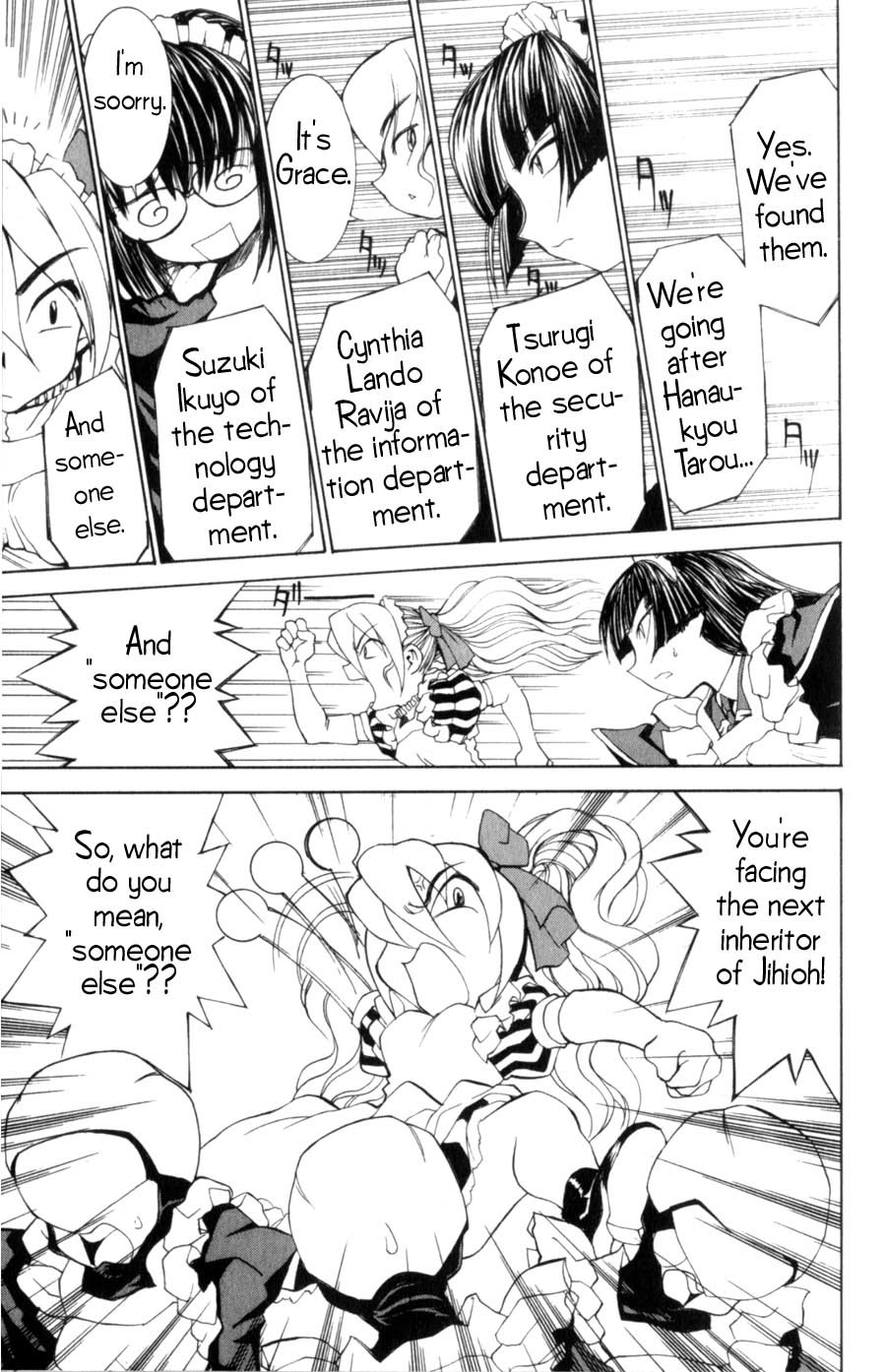 Hanaukyo Maid Tai Chapter 14 page 15 - Chapter 14: Breakthrough!!