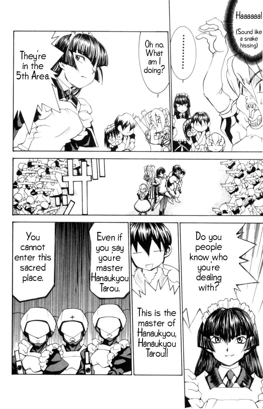 Hanaukyo Maid Tai Chapter 14 page 16 - Chapter 14: Breakthrough!!