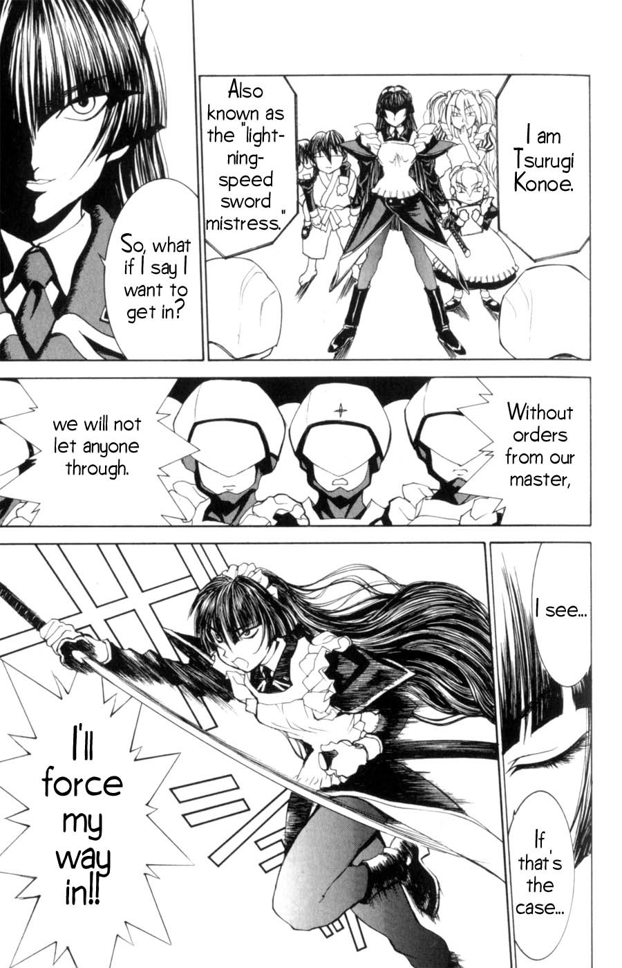 Hanaukyo Maid Tai Chapter 14 page 17 - Chapter 14: Breakthrough!!