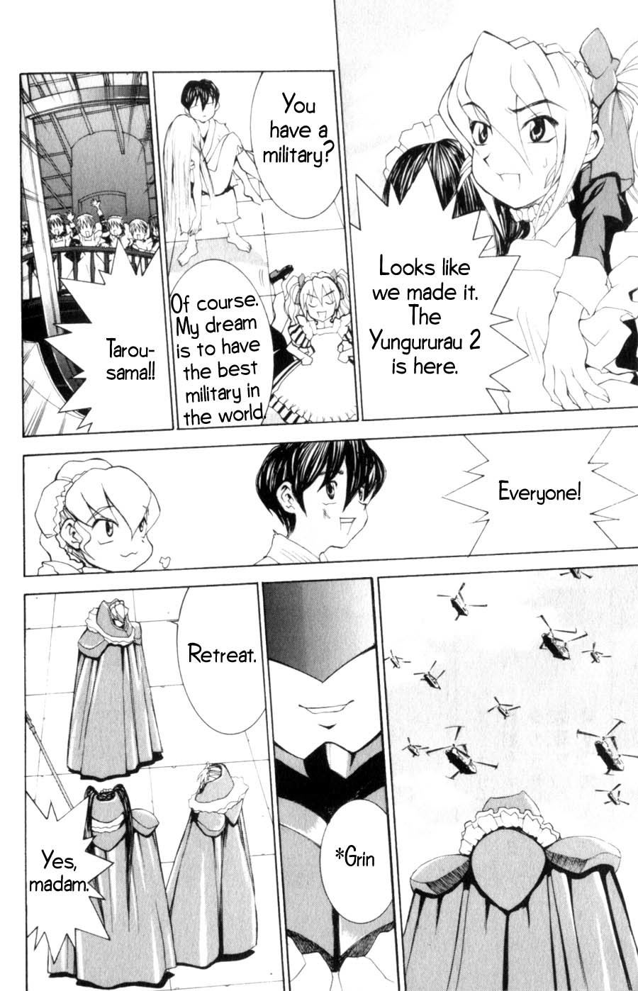 Hanaukyo Maid Tai Chapter 16 page 11 - Chapter 16: Escape!!