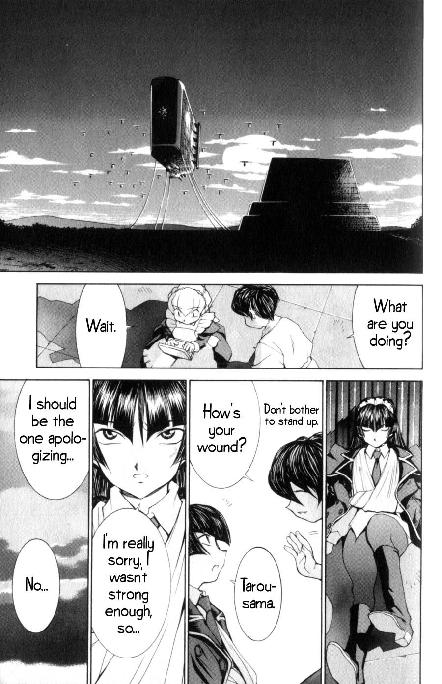 Hanaukyo Maid Tai Chapter 16 page 12 - Chapter 16: Escape!!