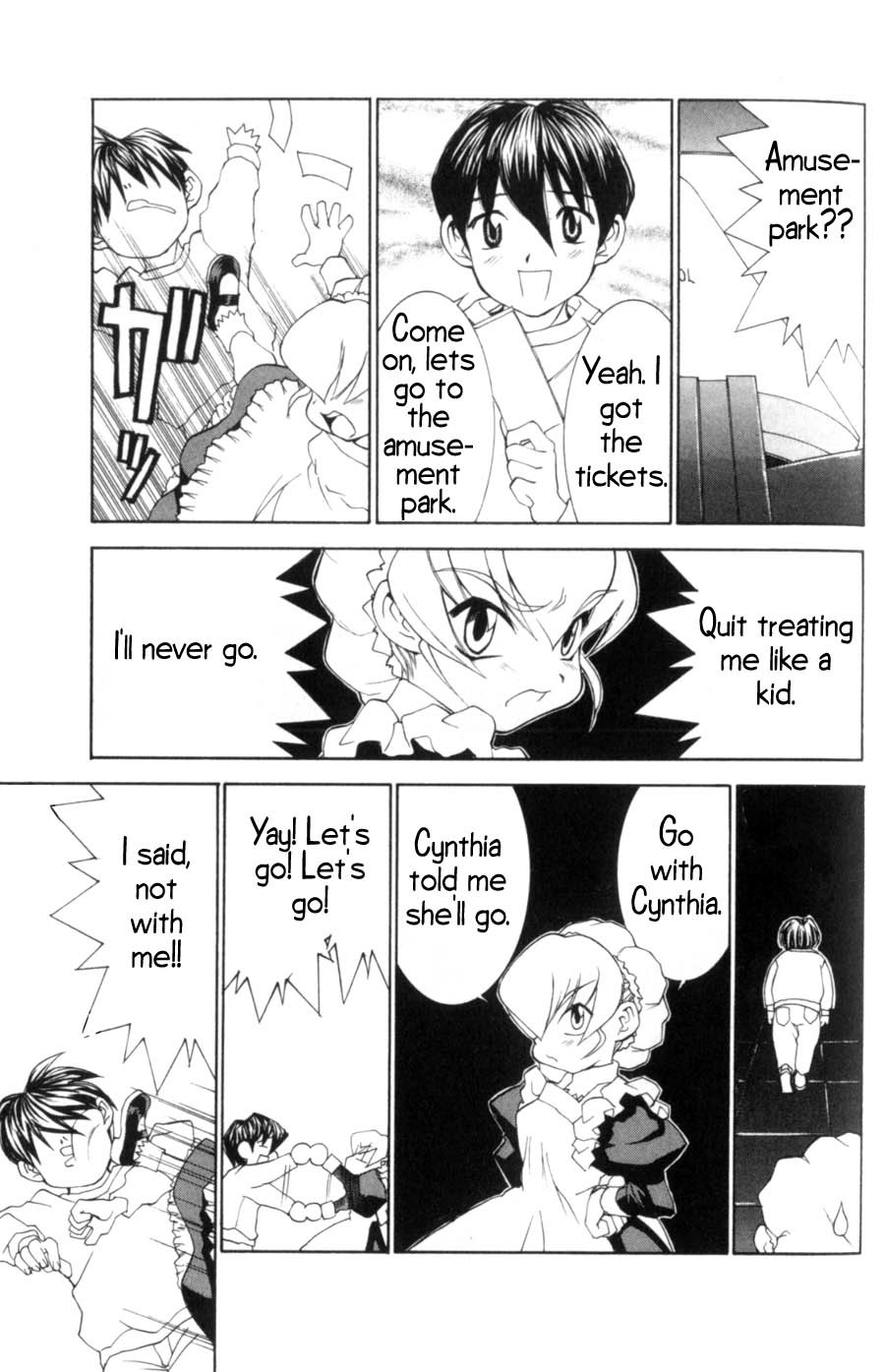 Hanaukyo Maid Tai Chapter 17 page 12 - Chapter 17: Cynthia & Grace