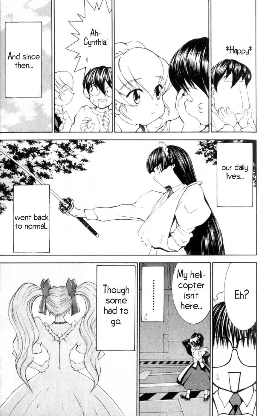 Hanaukyo Maid Tai Chapter 17 page 4 - Chapter 17: Cynthia & Grace