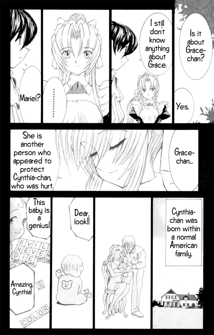 Hanaukyo Maid Tai Chapter 17 page 7 - Chapter 17: Cynthia & Grace