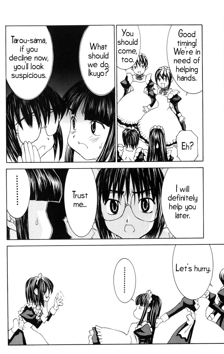 Hanaukyo Maid Tai Chapter 18 page 13 - Chapter 18: It really suits you