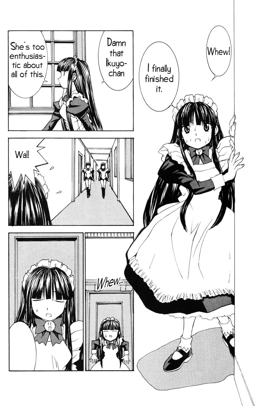 Hanaukyo Maid Tai Chapter 18 page 17 - Chapter 18: It really suits you