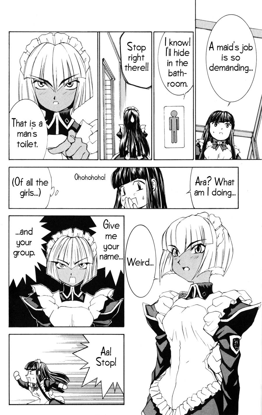 Hanaukyo Maid Tai Chapter 18 page 21 - Chapter 18: It really suits you