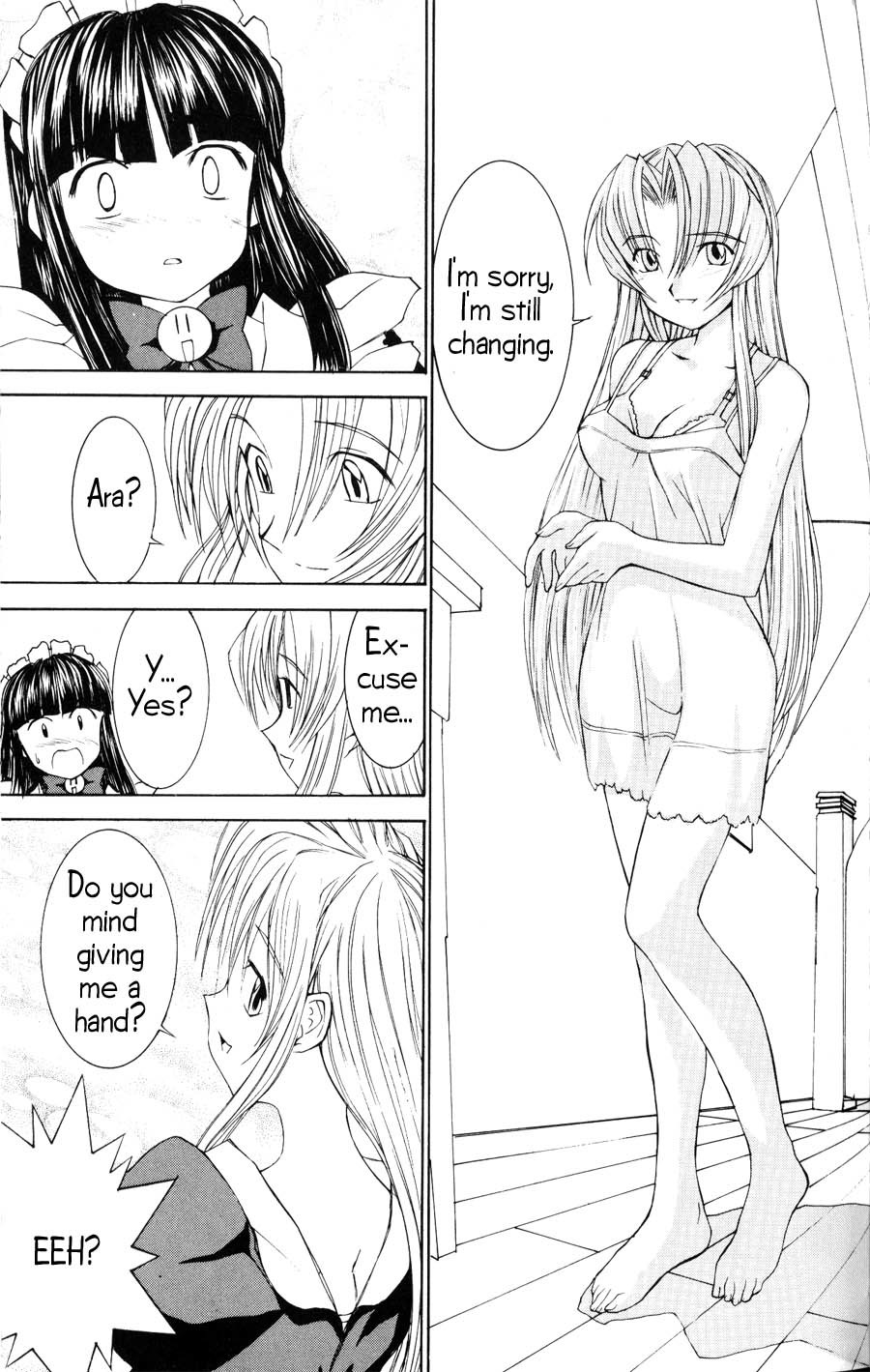 Hanaukyo Maid Tai Chapter 18 page 24 - Chapter 18: It really suits you