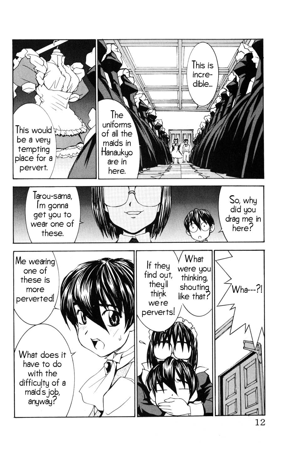Hanaukyo Maid Tai Chapter 18 page 7 - Chapter 18: It really suits you