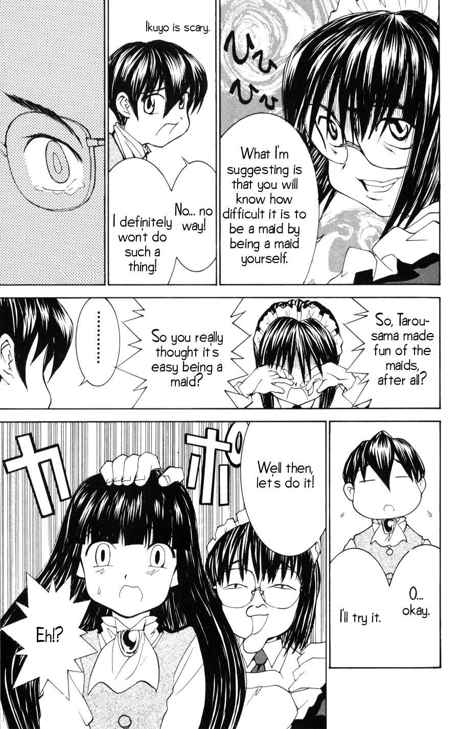 Hanaukyo Maid Tai Chapter 18 page 8 - Chapter 18: It really suits you