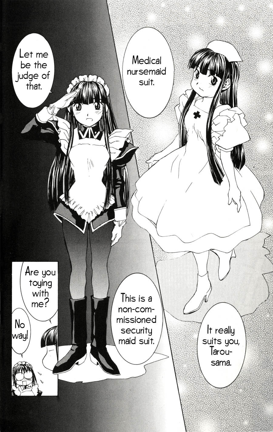 Hanaukyo Maid Tai Chapter 18 page 9 - Chapter 18: It really suits you