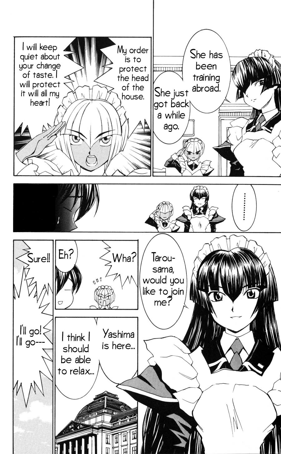 Hanaukyo Maid Tai Chapter 19 page 11 - Chapter 19: Sanae is the Surname, Yashima is the Given Name (Part 1)