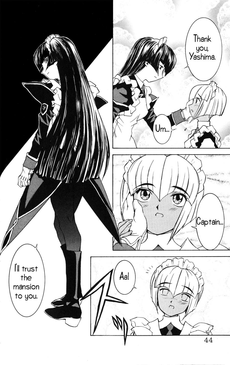 Hanaukyo Maid Tai Chapter 19 page 13 - Chapter 19: Sanae is the Surname, Yashima is the Given Name (Part 1)