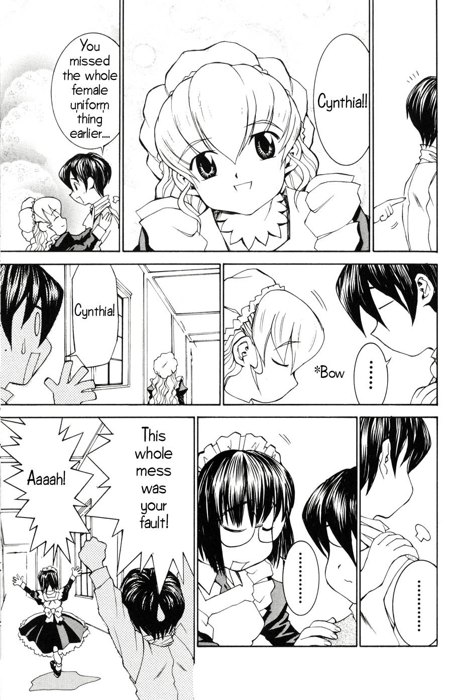 Hanaukyo Maid Tai Chapter 19 page 6 - Chapter 19: Sanae is the Surname, Yashima is the Given Name (Part 1)