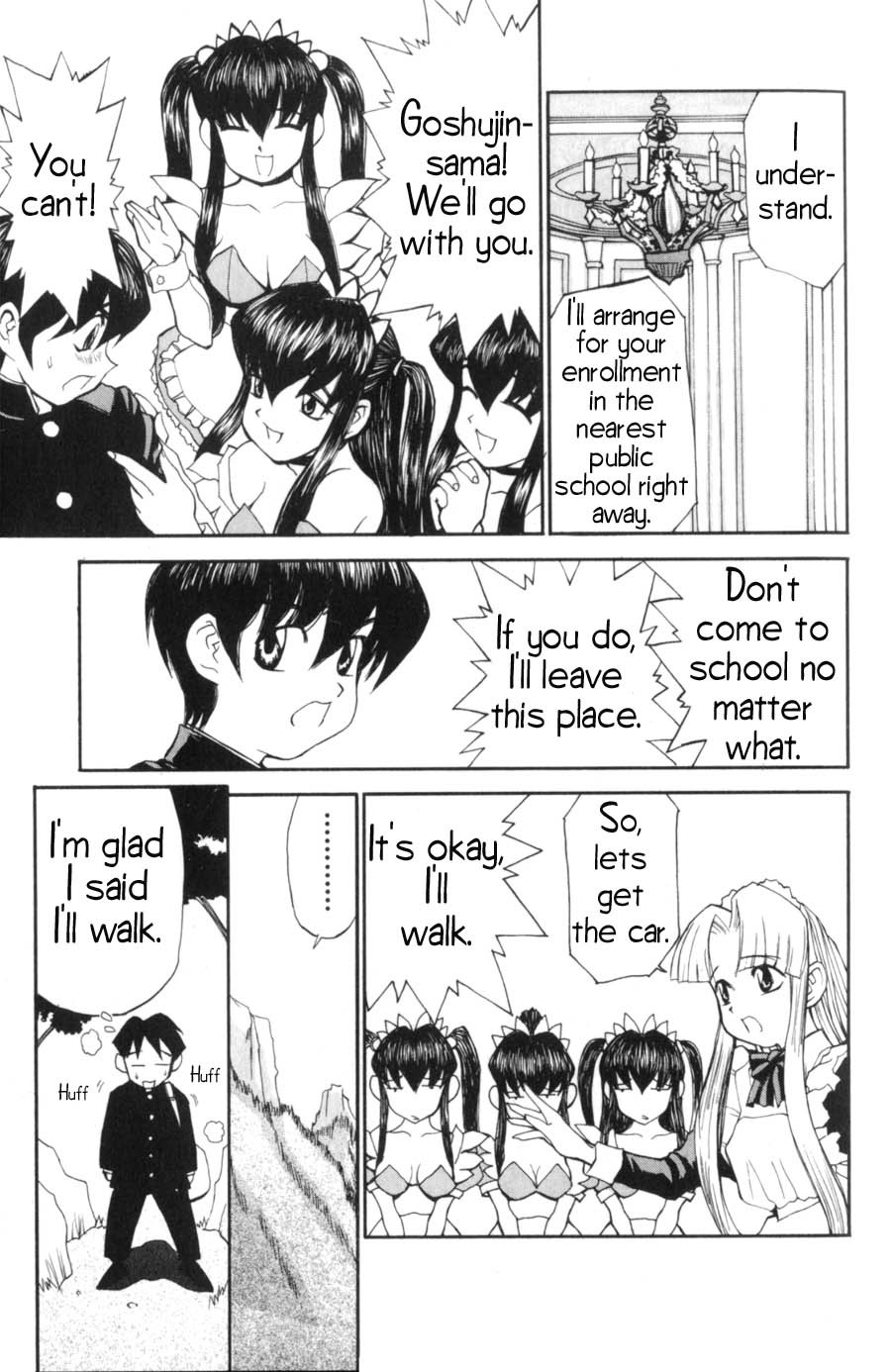 Hanaukyo Maid Tai Chapter 2 page 3 - Chapter 2: Tarou's School!