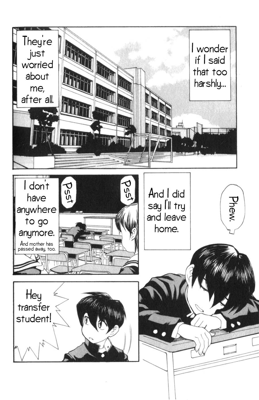 Hanaukyo Maid Tai Chapter 2 page 4 - Chapter 2: Tarou's School!