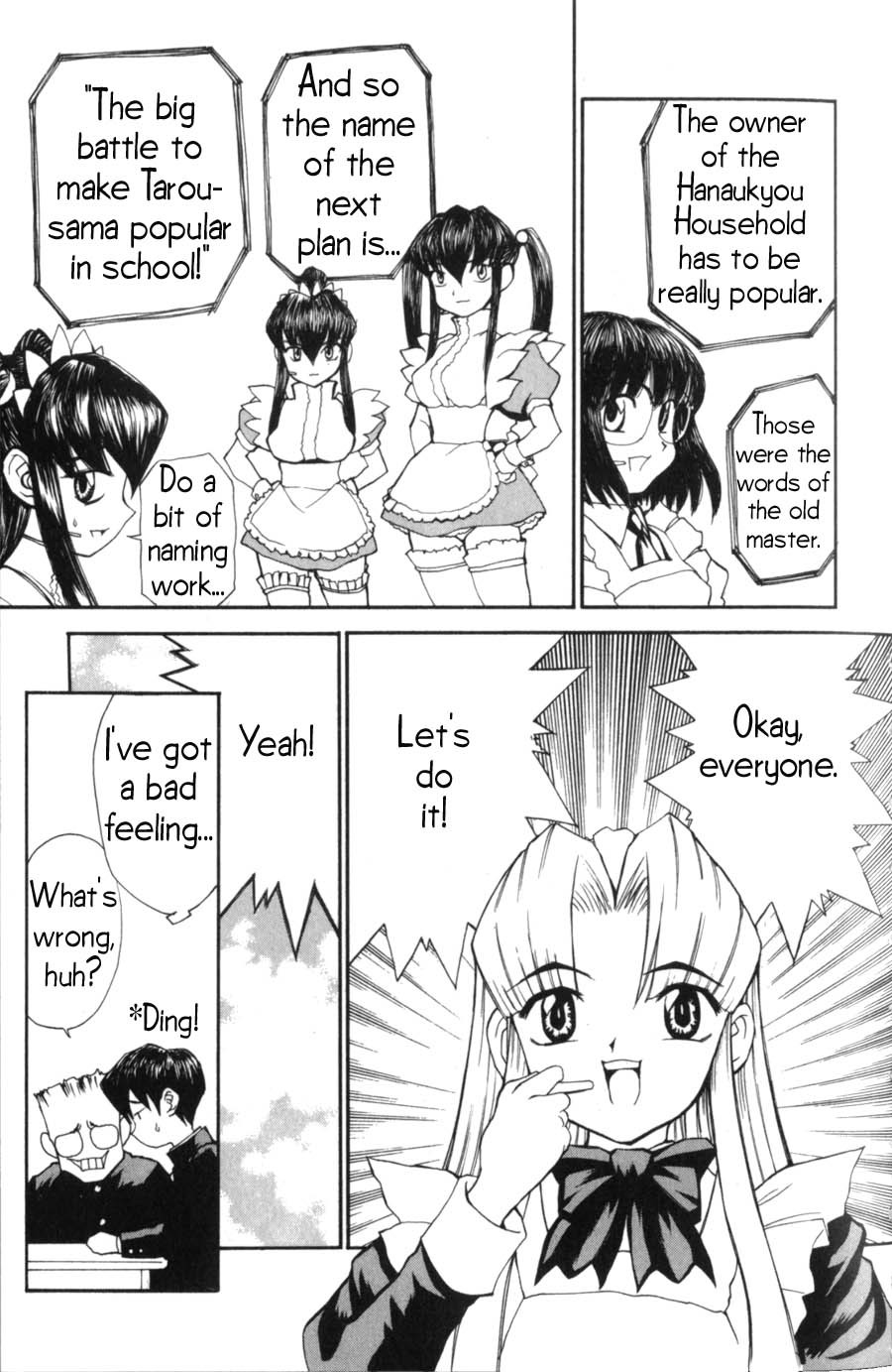 Hanaukyo Maid Tai Chapter 2 page 7 - Chapter 2: Tarou's School!