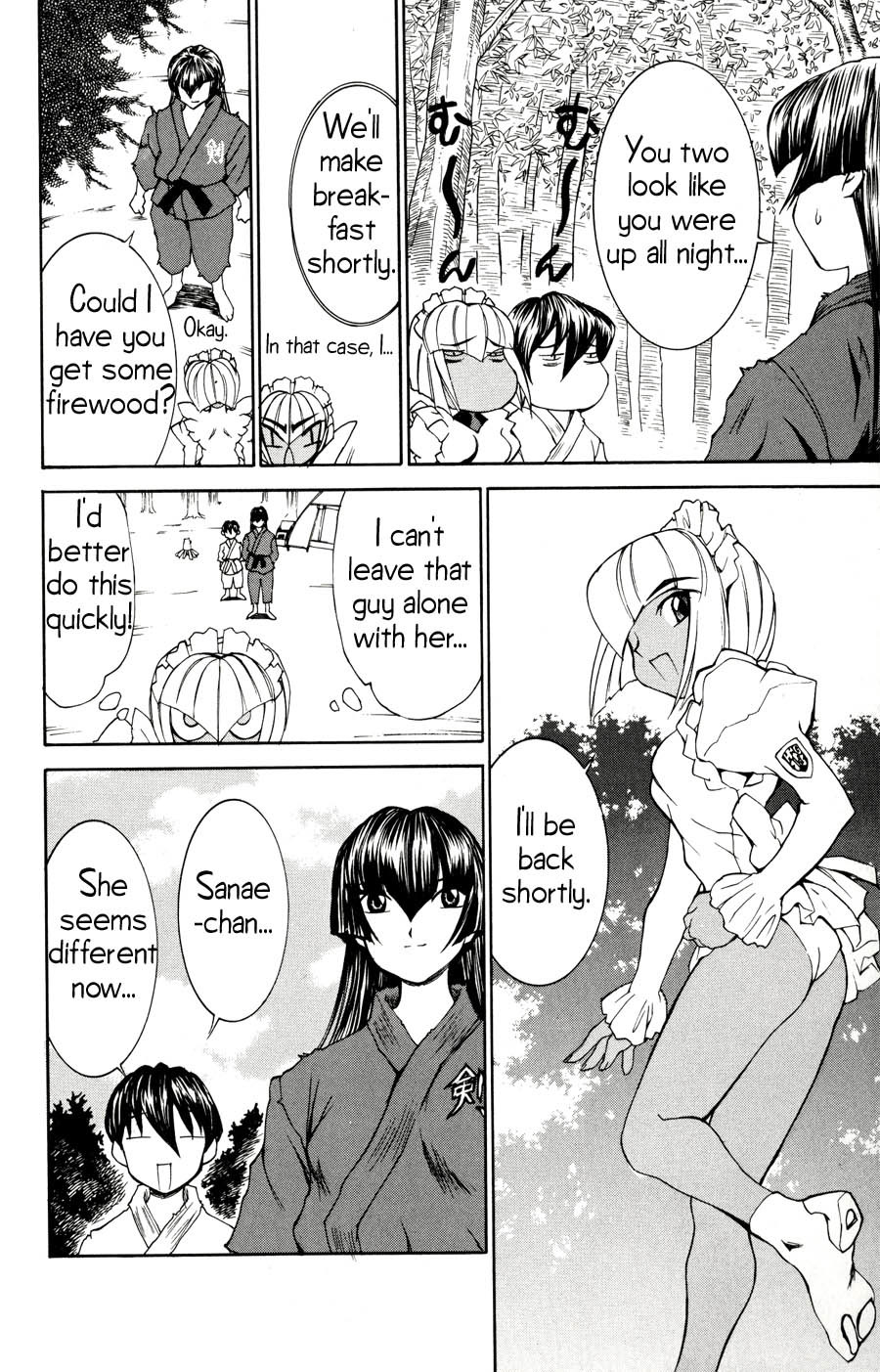 Hanaukyo Maid Tai Chapter 20 page 11 - Chapter 20: Sanae is the Surname, Yashima is the Given Name (Part 2)