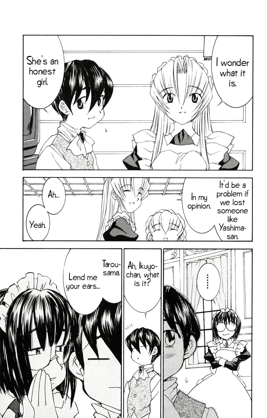 Hanaukyo Maid Tai Chapter 21 page 12 - Chapter 21: Lend me your ears...