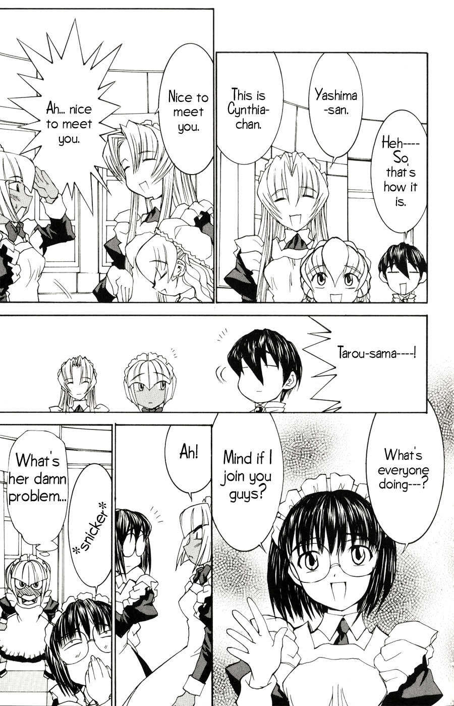 Hanaukyo Maid Tai Chapter 21 page 4 - Chapter 21: Lend me your ears...
