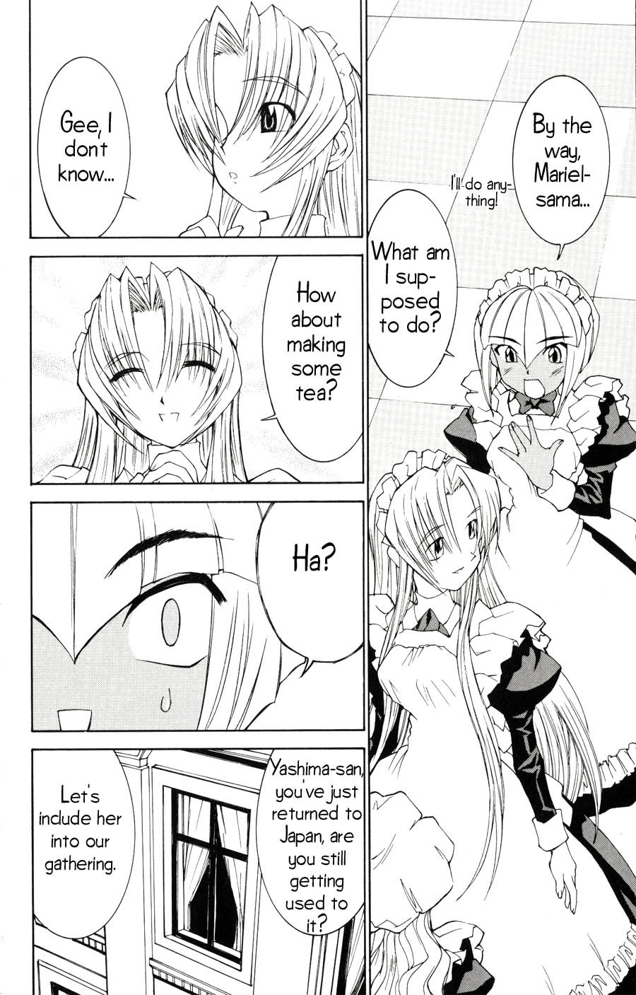 Hanaukyo Maid Tai Chapter 21 page 5 - Chapter 21: Lend me your ears...