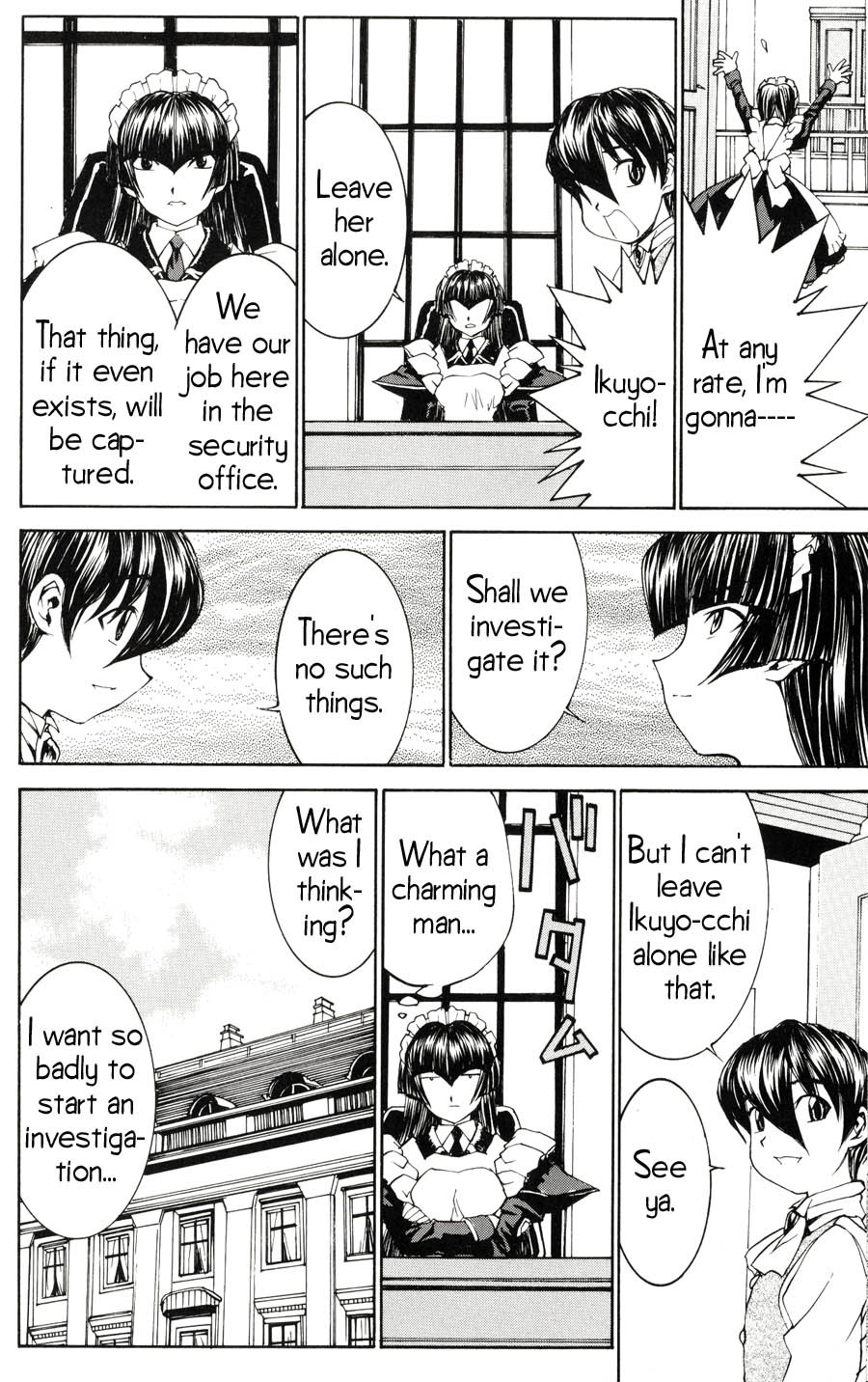 Hanaukyo Maid Tai Chapter 22 page 11 - Chapter 22: Unidentified Creature