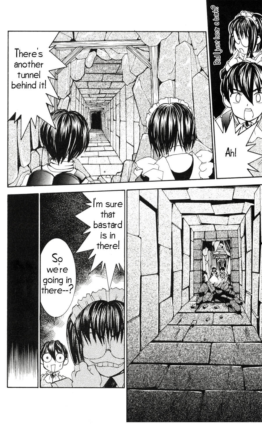 Hanaukyo Maid Tai Chapter 22 page 15 - Chapter 22: Unidentified Creature
