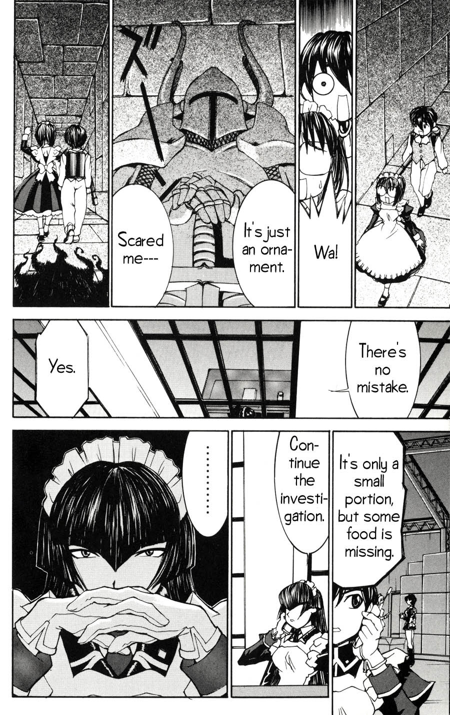 Hanaukyo Maid Tai Chapter 22 page 17 - Chapter 22: Unidentified Creature