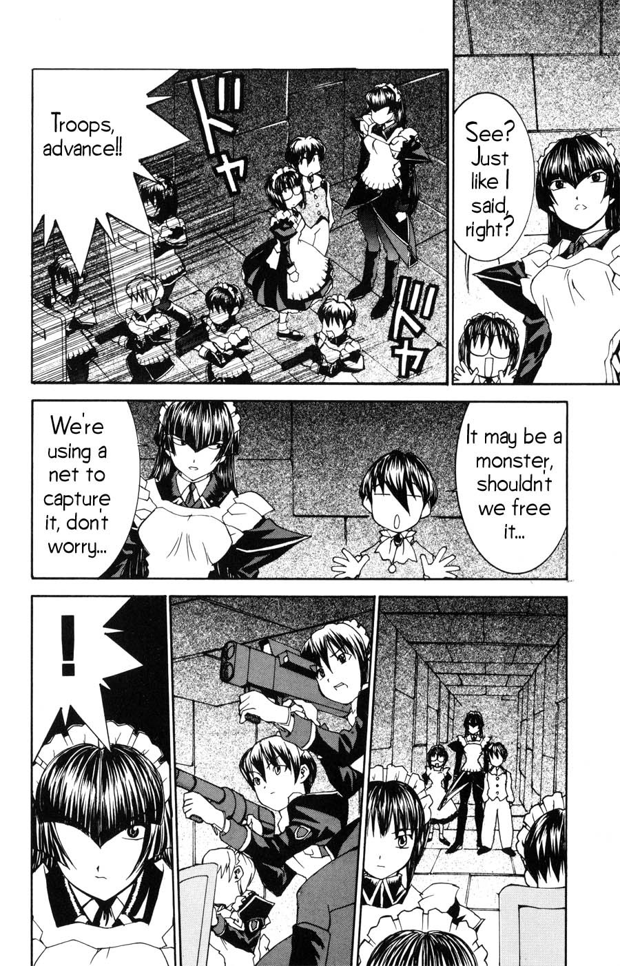 Hanaukyo Maid Tai Chapter 22 page 21 - Chapter 22: Unidentified Creature