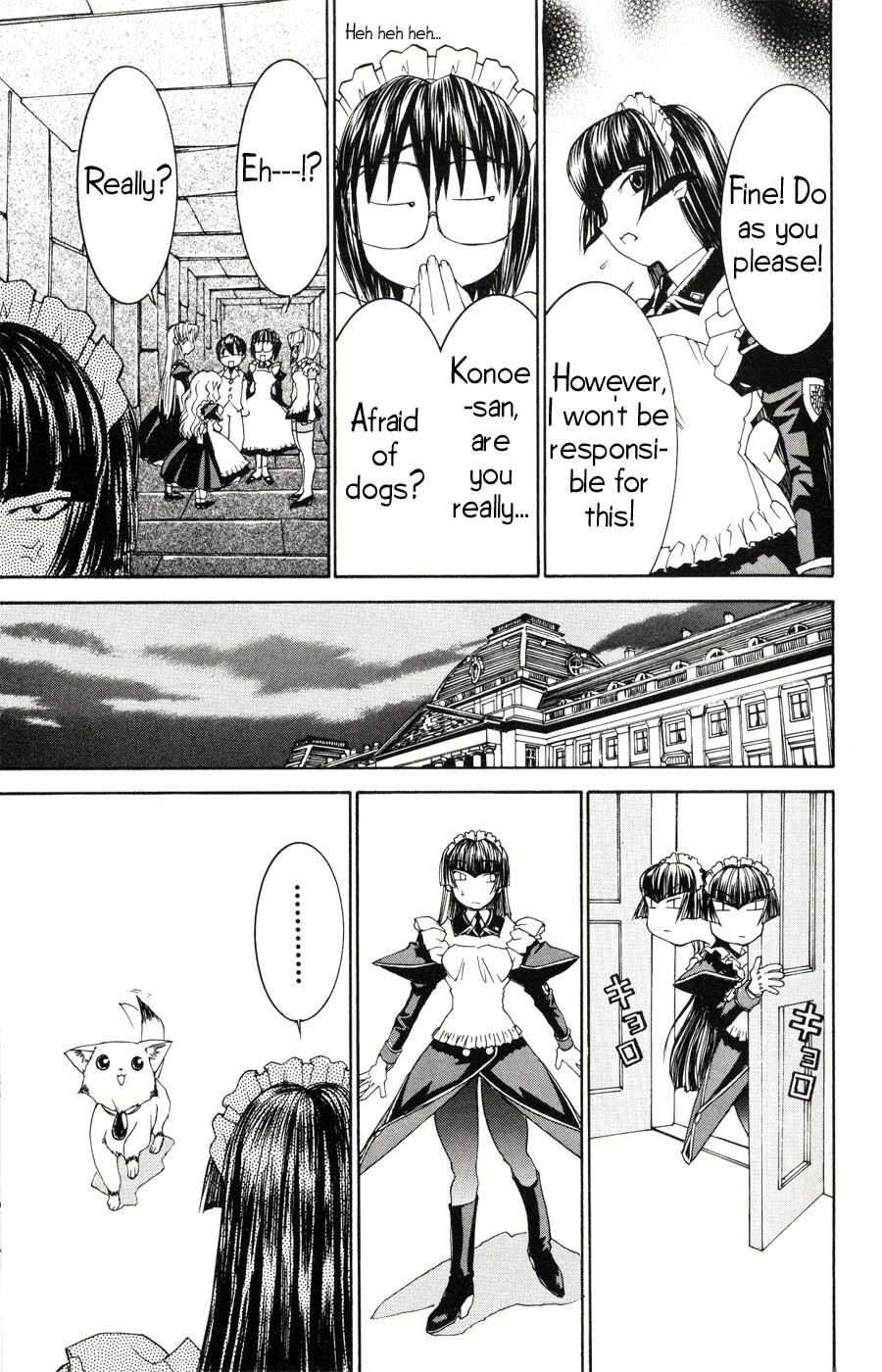 Hanaukyo Maid Tai Chapter 22 page 28 - Chapter 22: Unidentified Creature