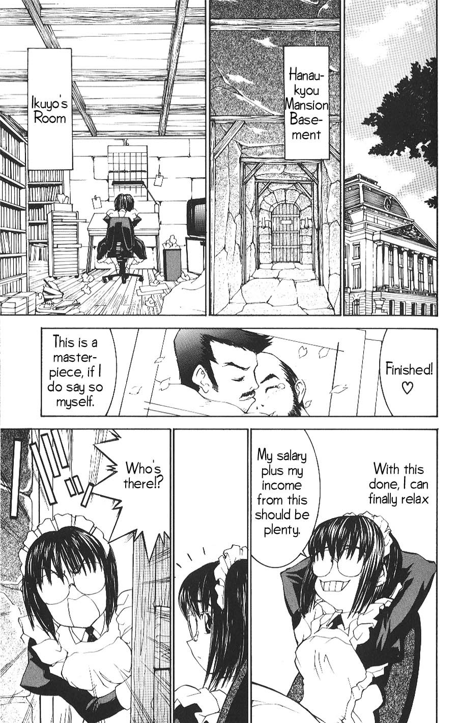 Hanaukyo Maid Tai Chapter 22 page 4 - Chapter 22: Unidentified Creature