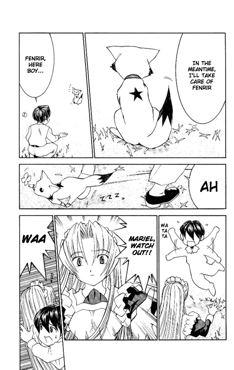 Hanaukyo Maid Tai Chapter 23 page 15 - Chapter 23: A Blackhaired Mariel!?