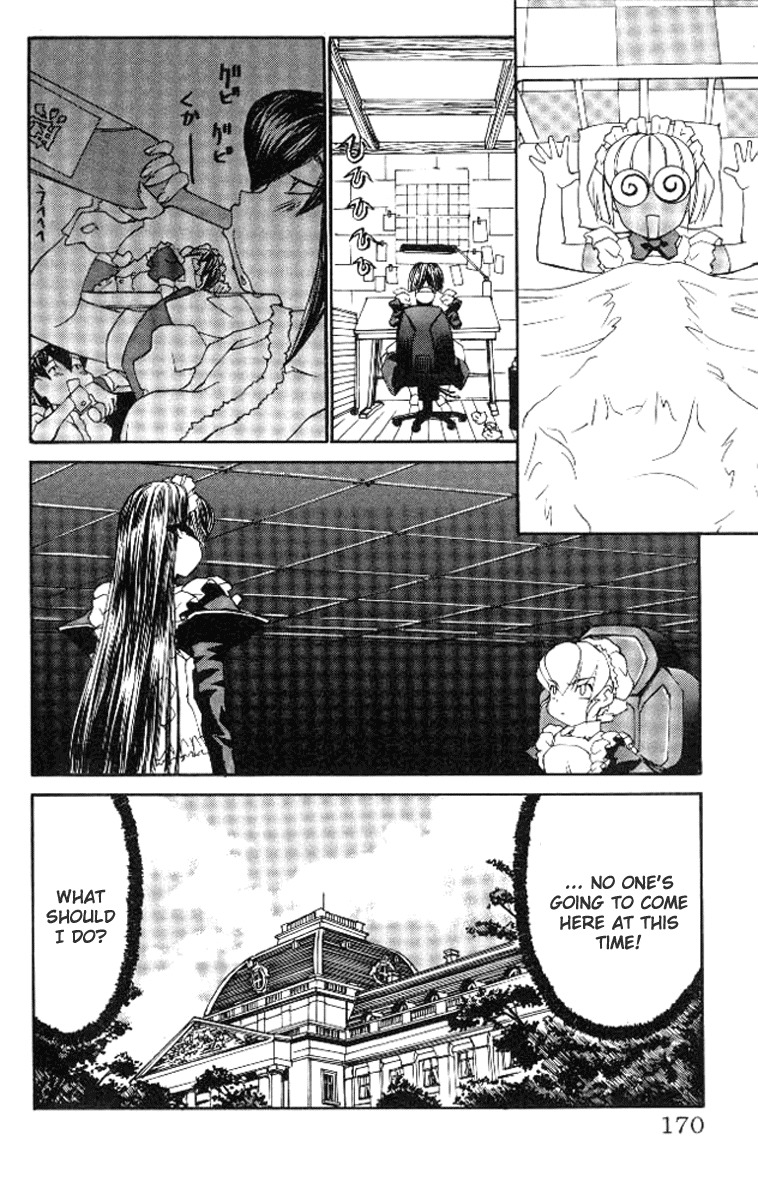 Hanaukyo Maid Tai Chapter 23 page 22 - Chapter 23: A Blackhaired Mariel!?