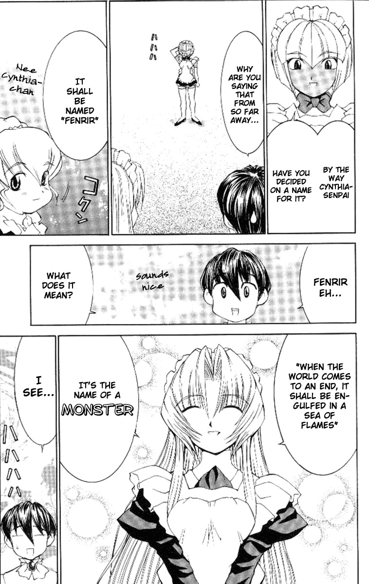 Hanaukyo Maid Tai Chapter 23 page 3 - Chapter 23: A Blackhaired Mariel!?