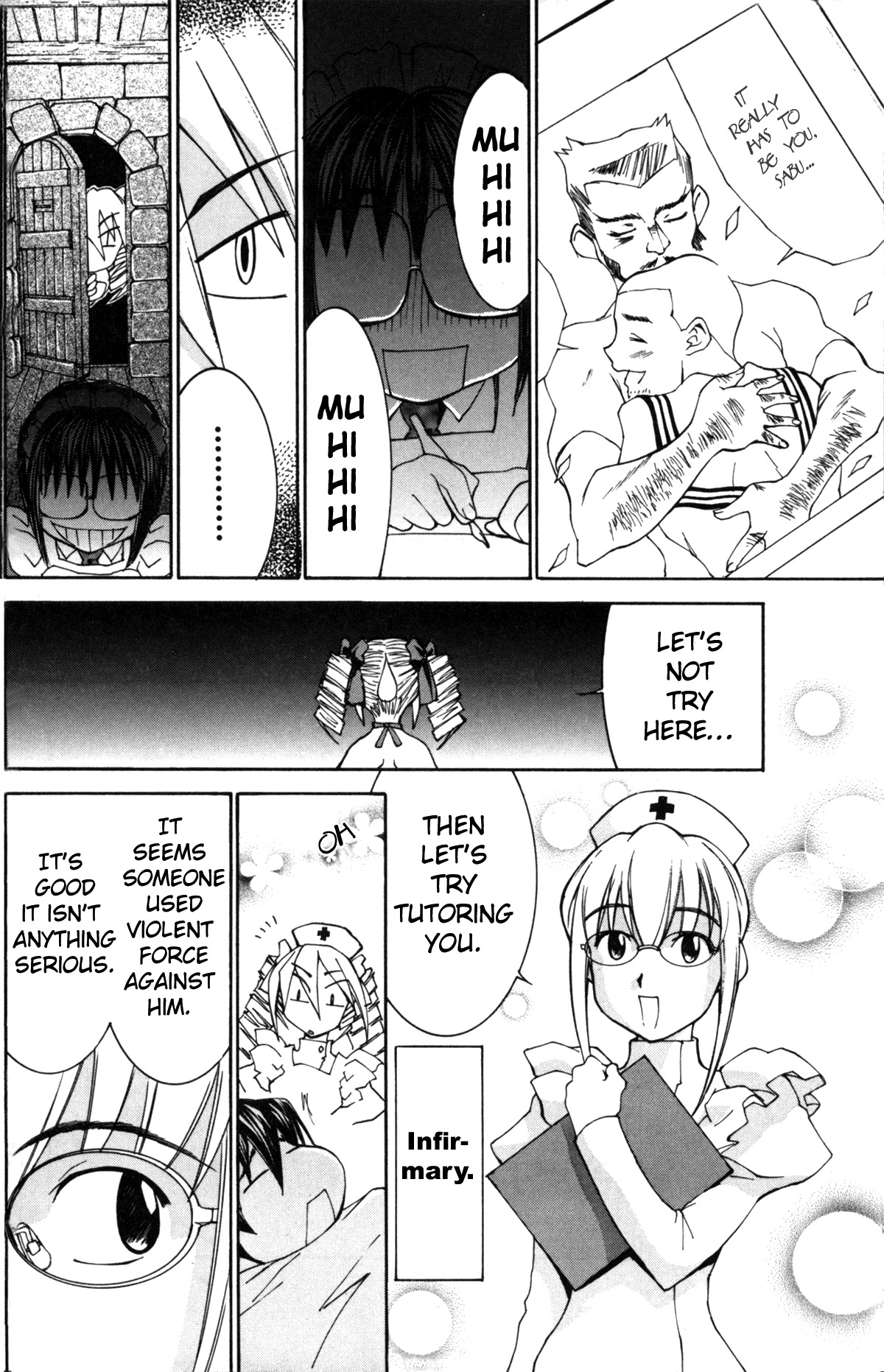 Hanaukyo Maid Tai Chapter 25 page 12 - Chapter 25: Reason that she came back