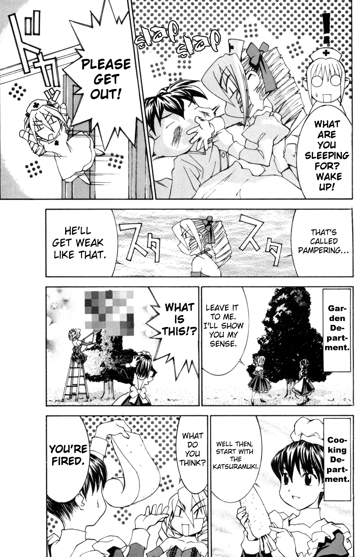 Hanaukyo Maid Tai Chapter 25 page 13 - Chapter 25: Reason that she came back